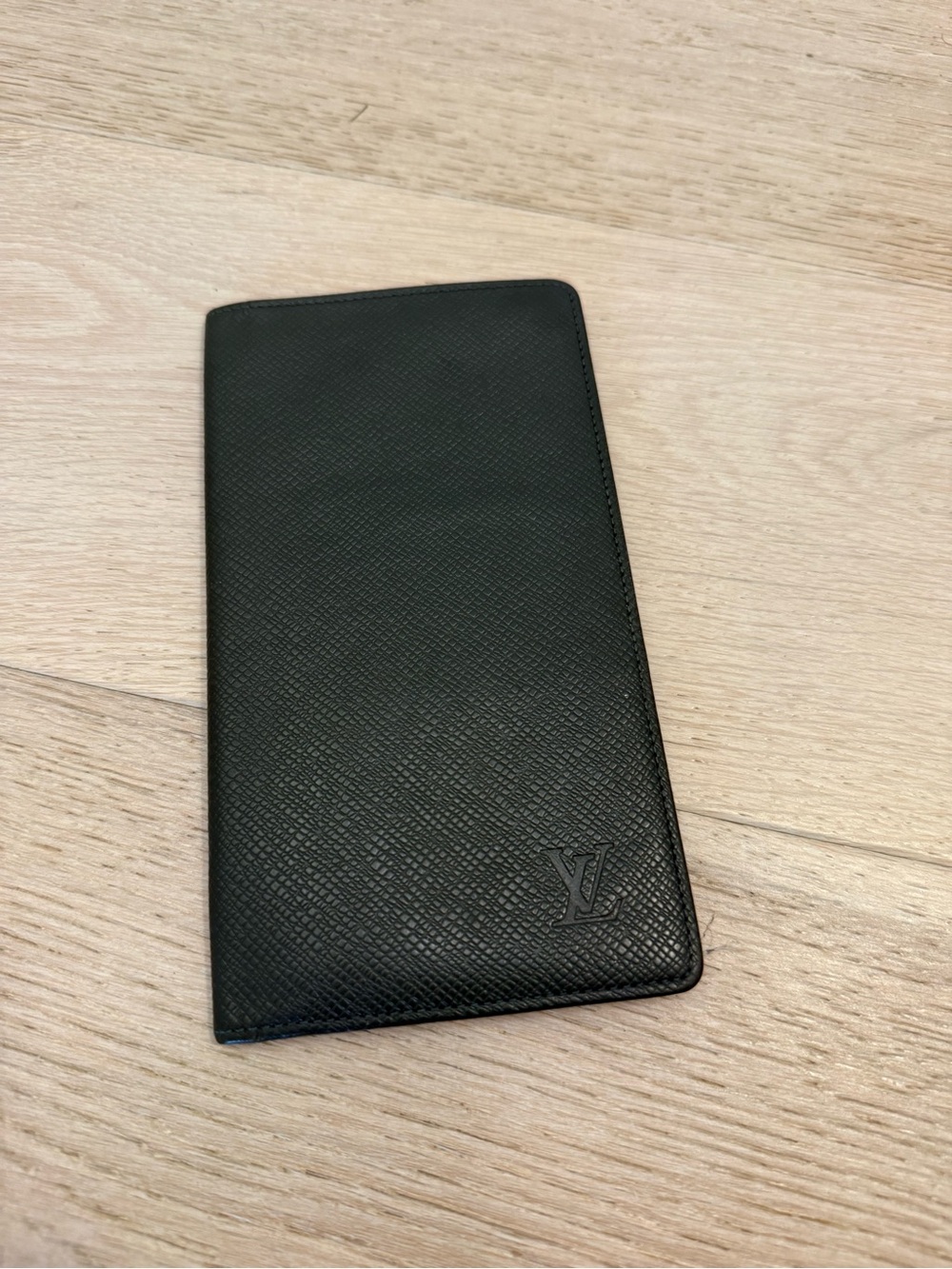 Louis Vuitton Hunter Green Epi Leather Long Wallet Checkbook Wallet Card Holder